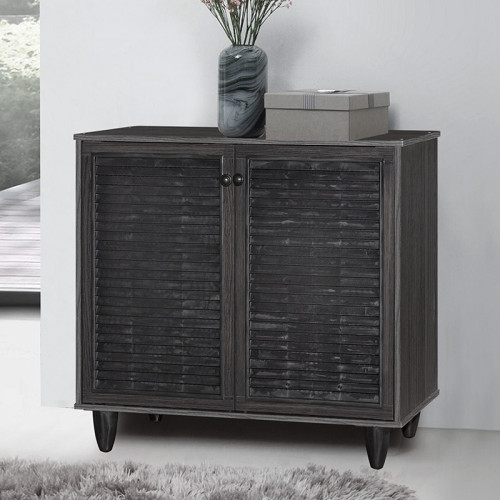Shoe cabinet Ronan pakoworld 9 pairs wenge eo 70.5x35x.66cm