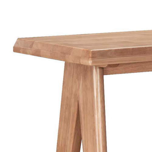 Dining Bar table Winslow pakoworld rubberwood walnut 120x45x100cm