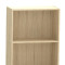 Bookcase Presley pakoworld sonoma 60x30x167cm