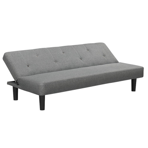 2 seater sofa-bed Breathe pakoworld fabric grey 167x77x73 cm 2 seater sofa-bed Breathe pakoworld fabric grey 167x77x73 cm
