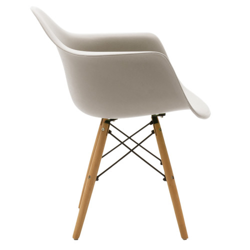 Armchair Julita DIOMMI Propylene grey - oak Armchair Julita DIOMMI Propylene grey - oak