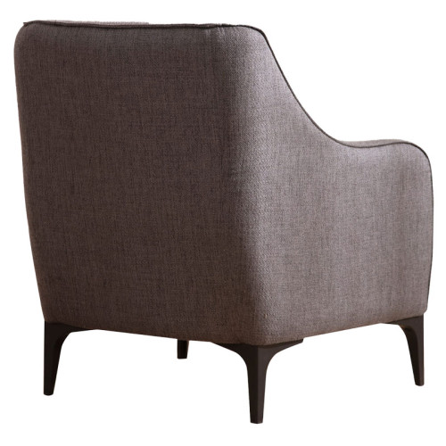 Armchair PWF-0565 pakoworld fabric anthracite 94x77x87cm