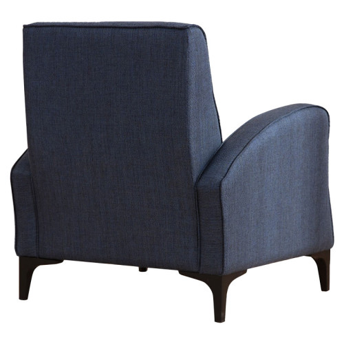 Armchair PWF-0566 pakoworld fabric blue 78x78x87cm
