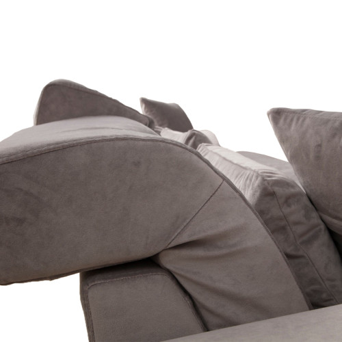 2 seater sofa PWF-0575 pakoworld fabric grey 185x100x92cm 2 seater sofa PWF-0575 pakoworld fabric grey 185x100x92cm