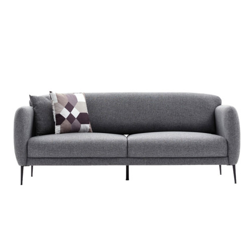 3 seater sofa-bed PWF-0577 pakoworld fabric grey 210x95x80cm 3 seater sofa-bed PWF-0577 pakoworld fabric grey 210x95x80cm