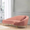 3 seater sofa PWF-0574 pakoworld left corner fabric pink 255x120x85cm