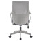 Office chair Fragrant pakoworld with fabric mesh in grey colour