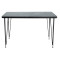 Table Bruce pakoworld black marble-black 120x73x73cm