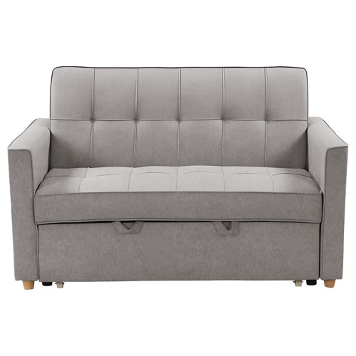 2 seater sofa-bed Commit pakoworld fabric grey 142x93x90 cm 2 seater sofa-bed Commit pakoworld fabric grey 142x93x90 cm
