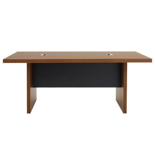 Conference table Oscar pakoworld walnut-anthracite 200x100x76cm