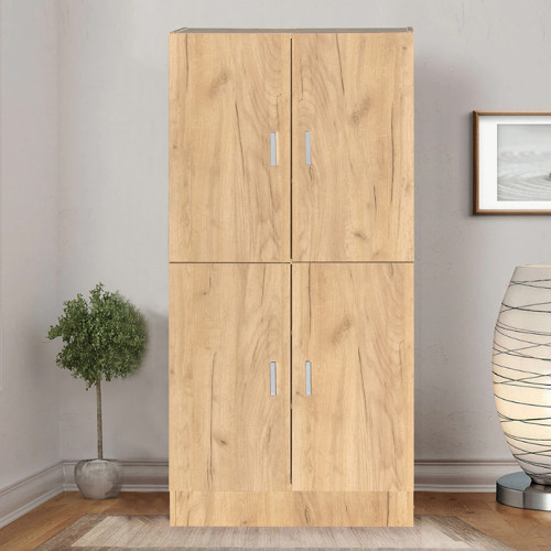 Shoe cabinet Felicity pakoworld natural mo 60x32x127cm