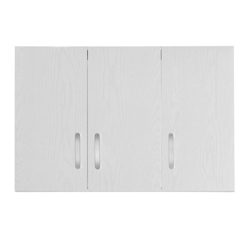 Cabinet Zelia pakoworld 3 doors white 90x42x60cm