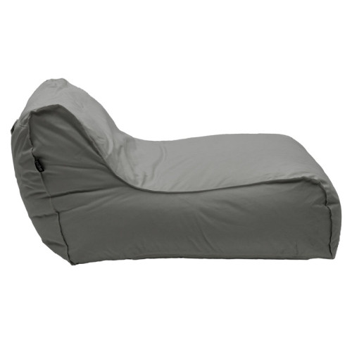 Leandro pakoworld waterproof bean bag-lounger in dark grey color