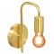 Wall lamp Zhola pakoworld E27 40W golden 17x12x25cm