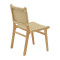 Chair Julien pakoworld natural rubberwood-natural rope 61x54x85cm