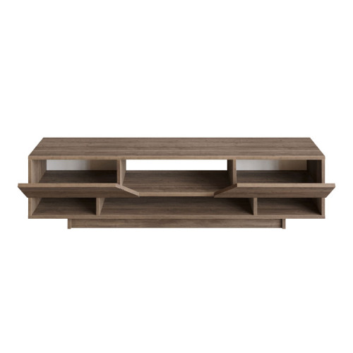 Tv stand Ianis pakoworld dark walnut 160x37x34cm
