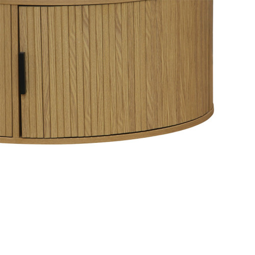 Coffee table Eventful pakoworld MDF natural D80x35.5cm