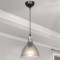 Ceiling light Orazio pakoworld Ε27 dark grey-black D18.5x56cm