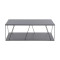 Coffee table Tars pakoworld dark grey-black 90x60x30,5cm