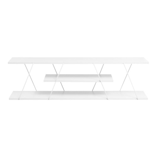 Tv stand Tars pakoworld grey-white 120x30x33cm