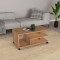 Coffee table Jayper pakoworld wheelbarrow melamine oak 90x50x40cm