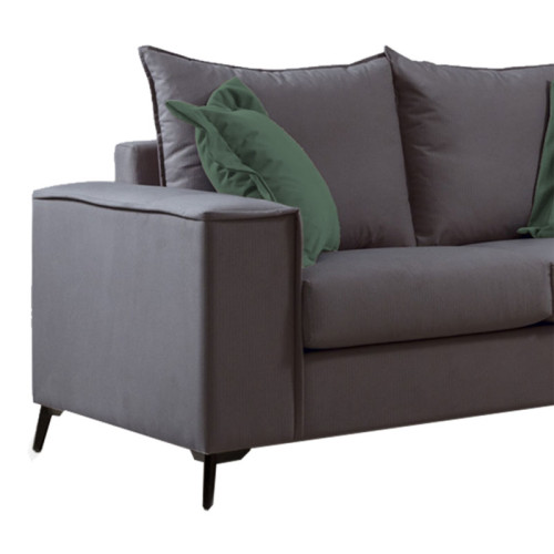 2 seater Verona sofa anthracite - cypress cushions 173x93x100cm 2 seater Verona sofa anthracite - cypress cushions 173x93x100cm