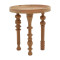 Side tables set 2pcs Kelly pakoworld solid acacia wood walnut