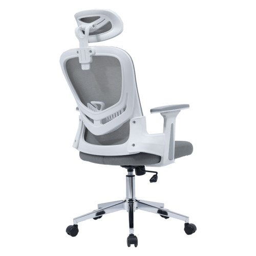 Office chair manager Ignatius pakoworld mesh light grey