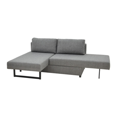 Polymorphic sofa-bed Defry pakoworld fabric grey 230x165x72cm Polymorphic sofa-bed Defry pakoworld fabric grey 230x165x72cm