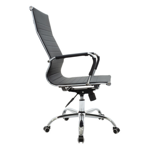 Manager office chair Valter pakoworld black pu 55.5x58x108cm