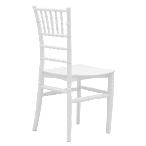 Catering chair Tiffany pakoworld PP white 40x45x90cm