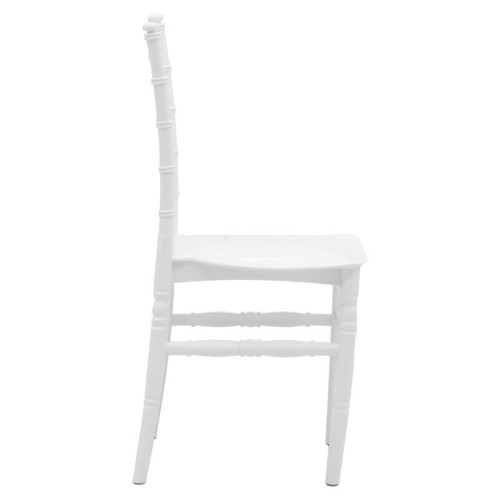 Catering chair Tiffany pakoworld PP white 40x45x90cm