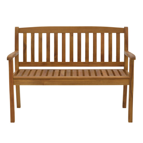 Two-seat bench Jerdu pakoworld acacia wood natural 120x61x67cm