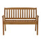 Two-seat bench Jerdu pakoworld acacia wood natural 120x61x67cm