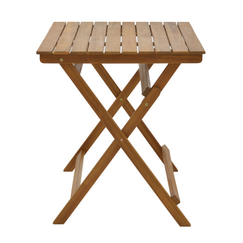 Foldable garden table Jaybo pakoworld natural acacia wood 100x65x72cm