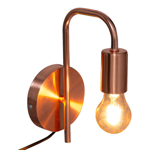 Wall lamp Zhola pakoworld E27 40W bronze 17x12x25cm