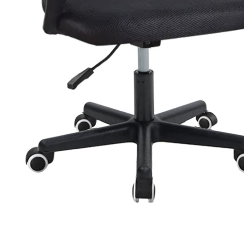 Berto I pakoworld office chair fabric mesh blue-black56x47x85-95cm