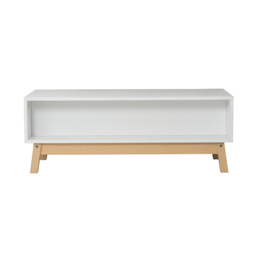 Aria pakoworld coffee table white-natural 100x50x37cm Aria pakoworld coffee table white-natural 100x50x37cm