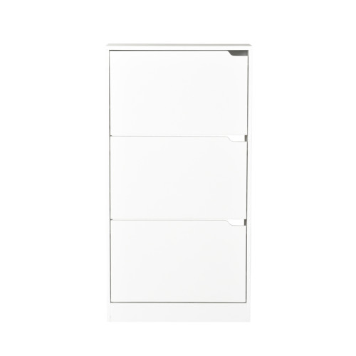 Mia pakoworld shoe cabinet 9 pairs white 60x24x115cm