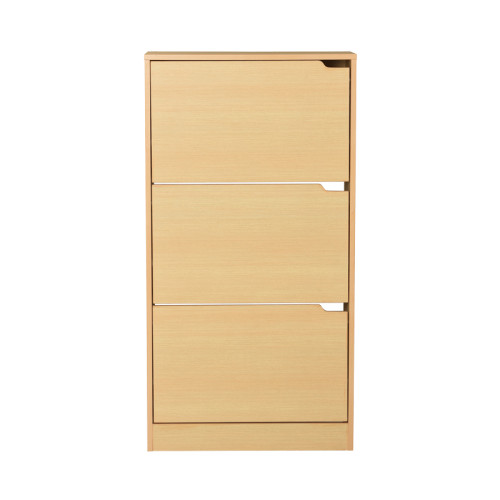 Mia pakoworld shoe cabinet 9 pairs natural 60x24x115cm