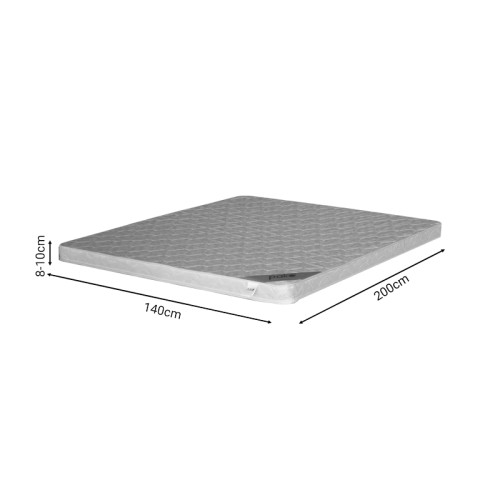 Mattress Restopia pakoworld pocket spring roll pack double sided 8-10cm 140x200cm