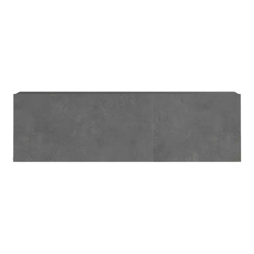 Tv unit Serit pakoworld antique dark grey melamine 100x31.5x29.6cm