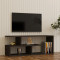 TV Stand Waldo pakoworld black-dark grey melamine 100x29.5x40cm