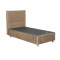 Bed Rizko pakoworld with storage space natural 120x200cm