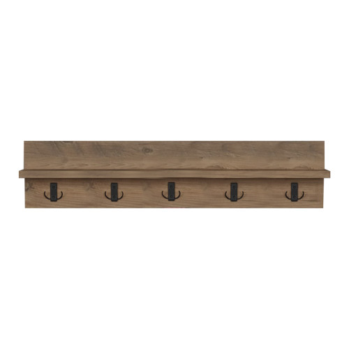 Wall shelf Esform pakoworld oak melamine 80x11x18cm Wall shelf Esform pakoworld oak melamine 80x11x18cm
