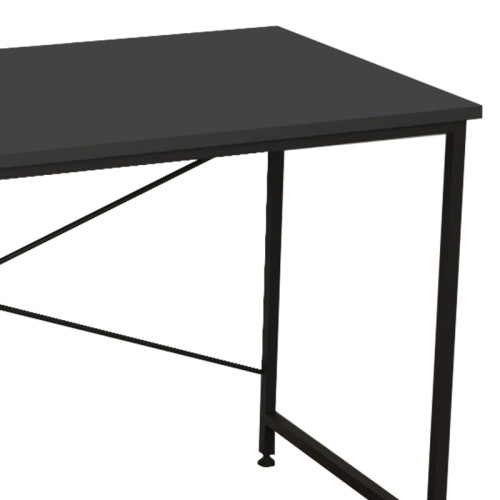 Office desk Karvem pakoworld anthracite melamine 120x60x73cm