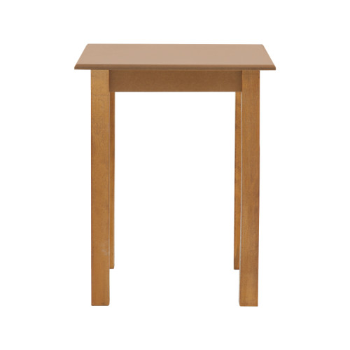 Table Zolenio pakoworld solid beech wood with mdf top polish walnut 80x80x76cm