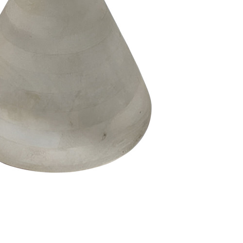 Spello Inart side table natural solid mango wood D38x46cm