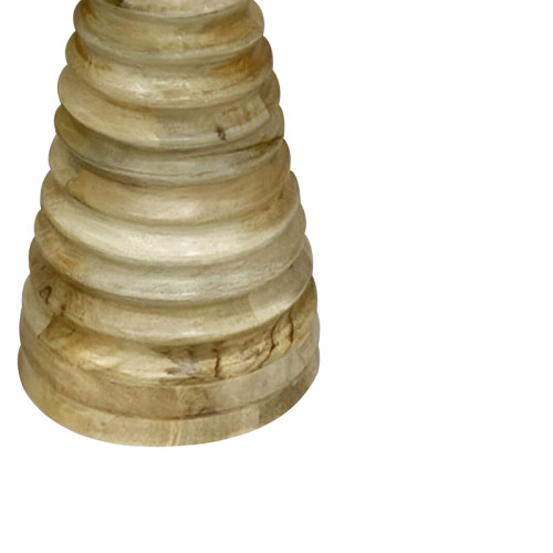 Side table Souler Inart brown solid mango wood D38x56cm