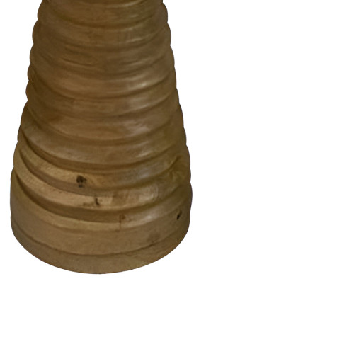 Side table Souler Inart natural solid mango wood D38x56cm